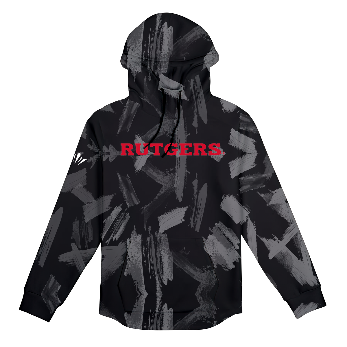 Rutgers Camo Scuba Neck Hoodie