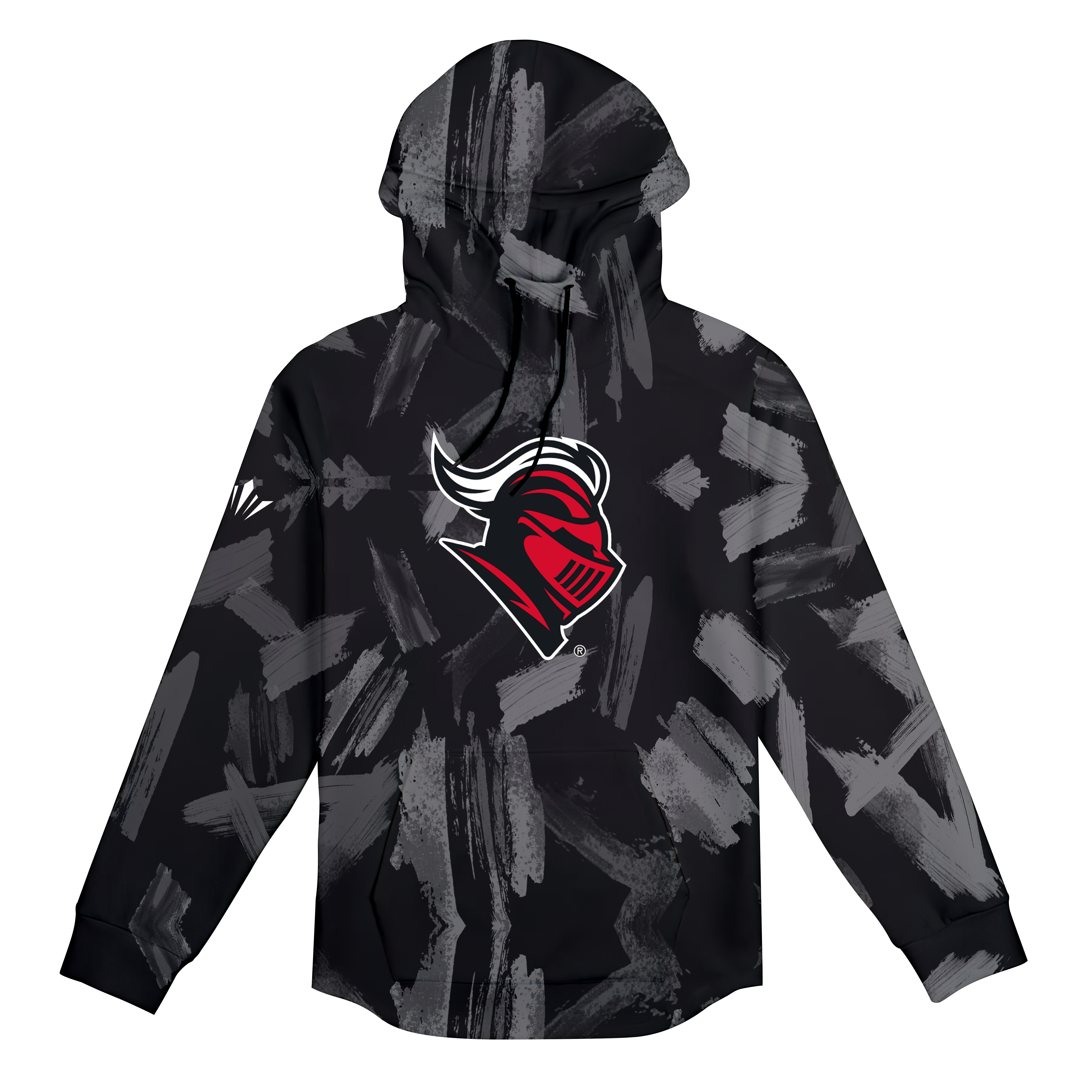 Rutgers Camo Scuba Neck Hoodie