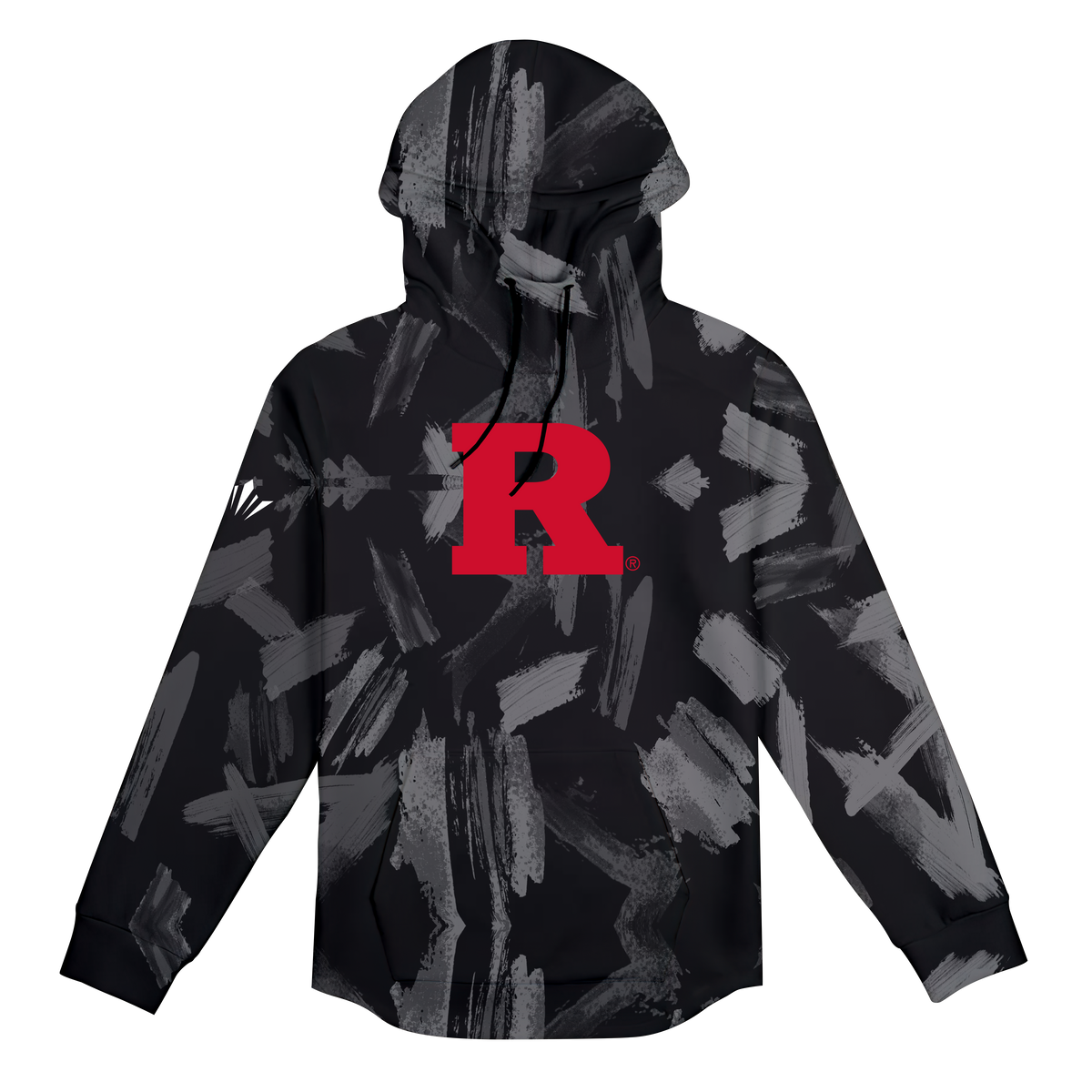 Rutgers Camo Scuba Neck Hoodie