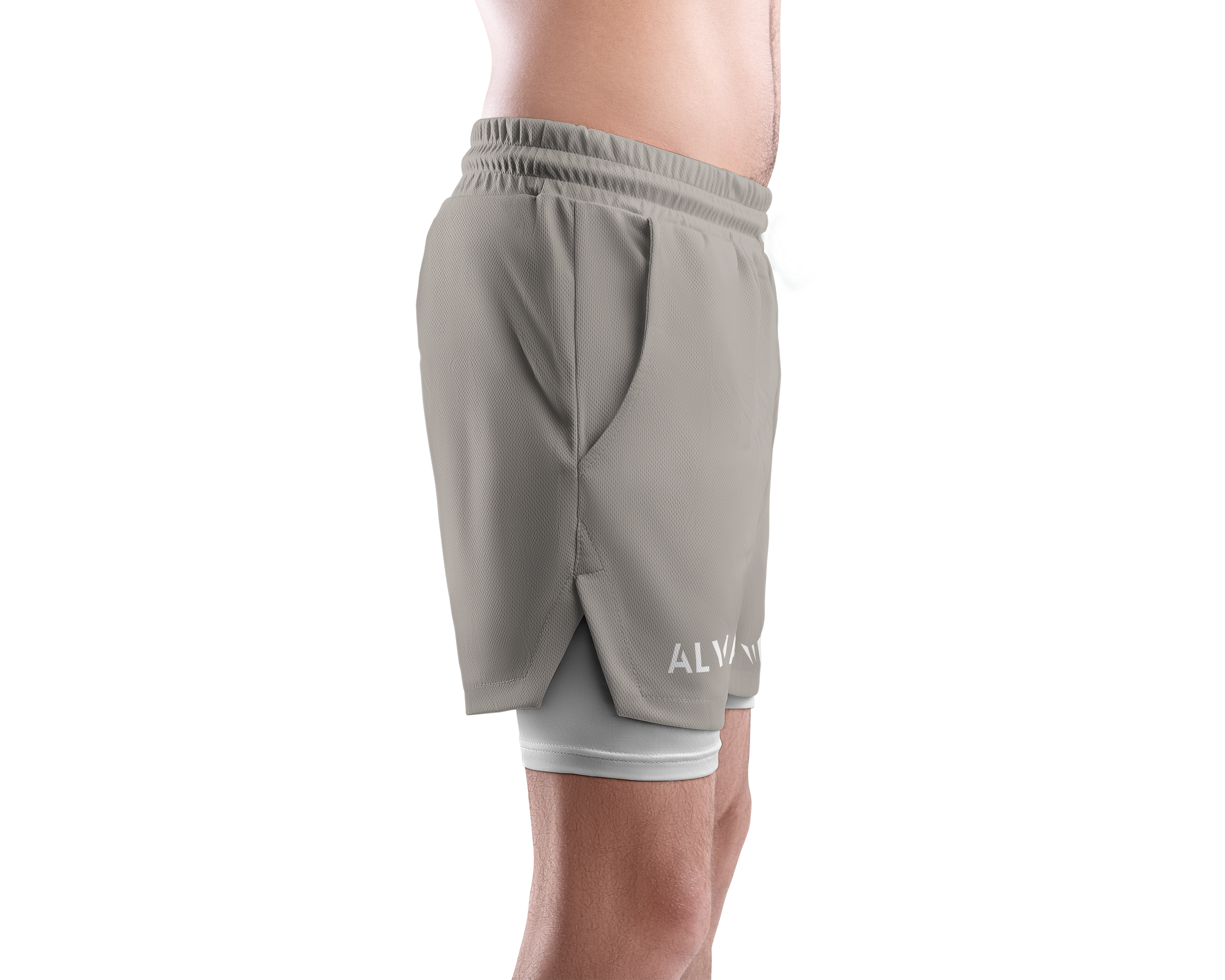 featherlite Liner Short - Natural Linen