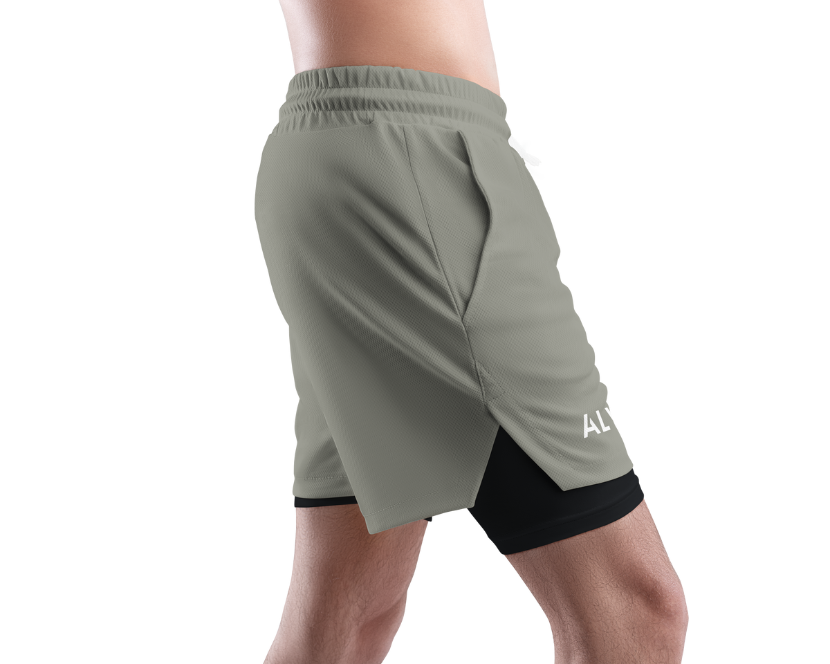 featherlite Liner Short - Sage Green