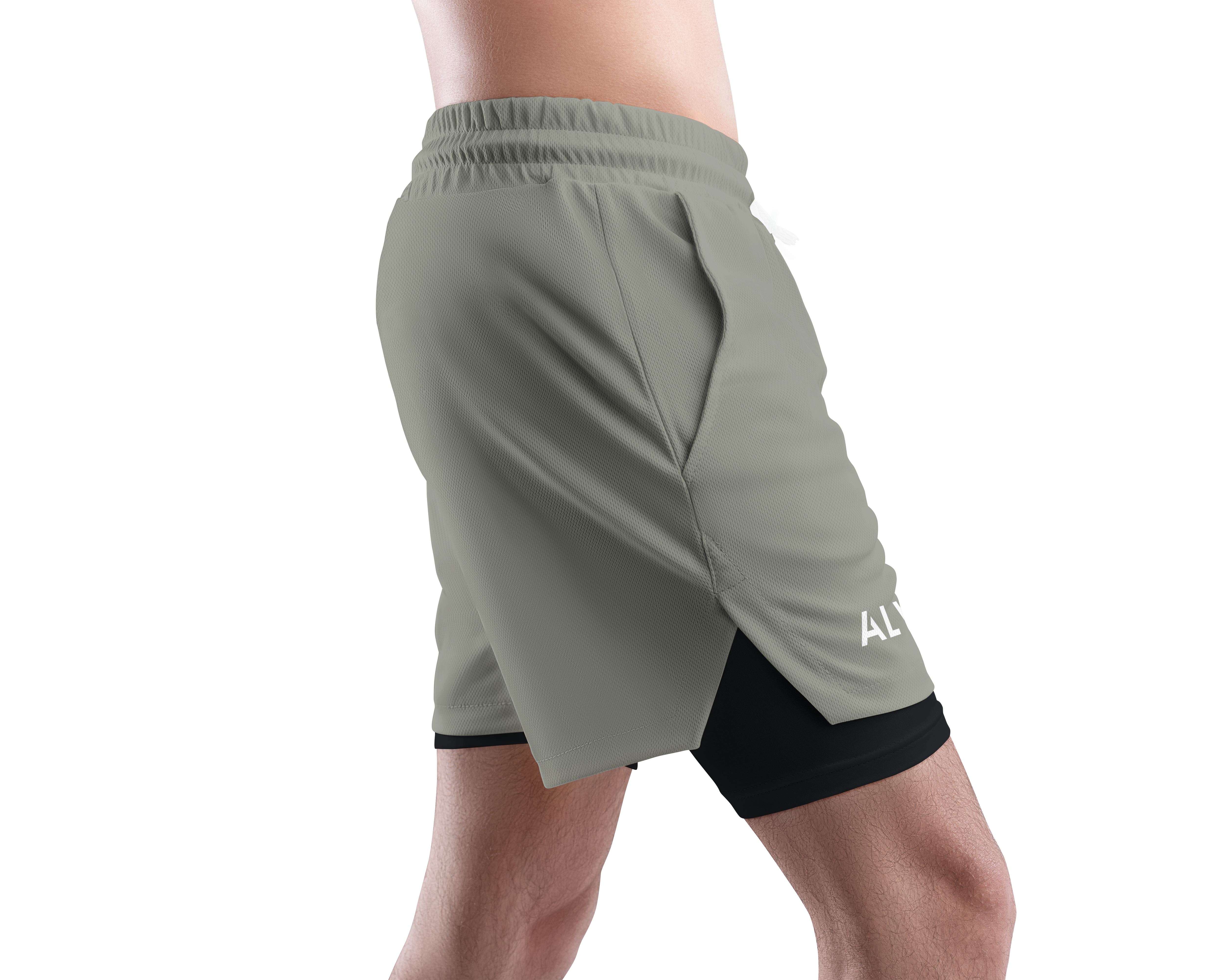 featherlite Liner Short - Sage Green