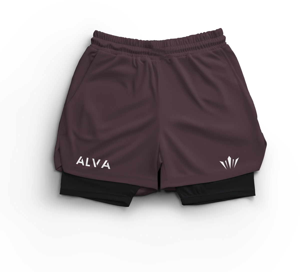 featherlite Liner Short - Merlot