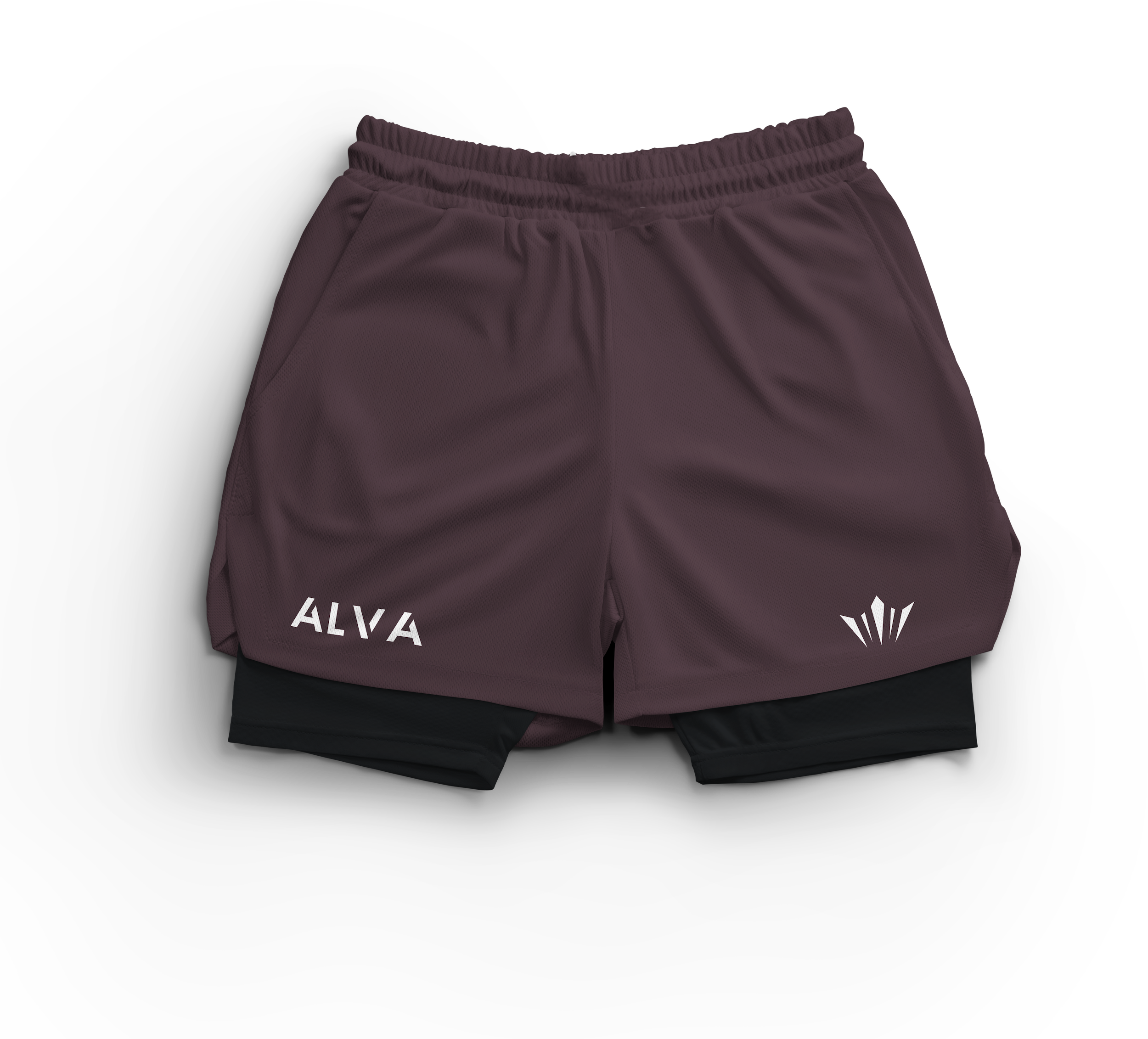 featherlite Liner Short - Merlot