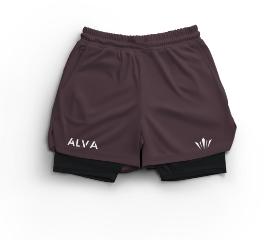 featherlite Liner Short - Merlot