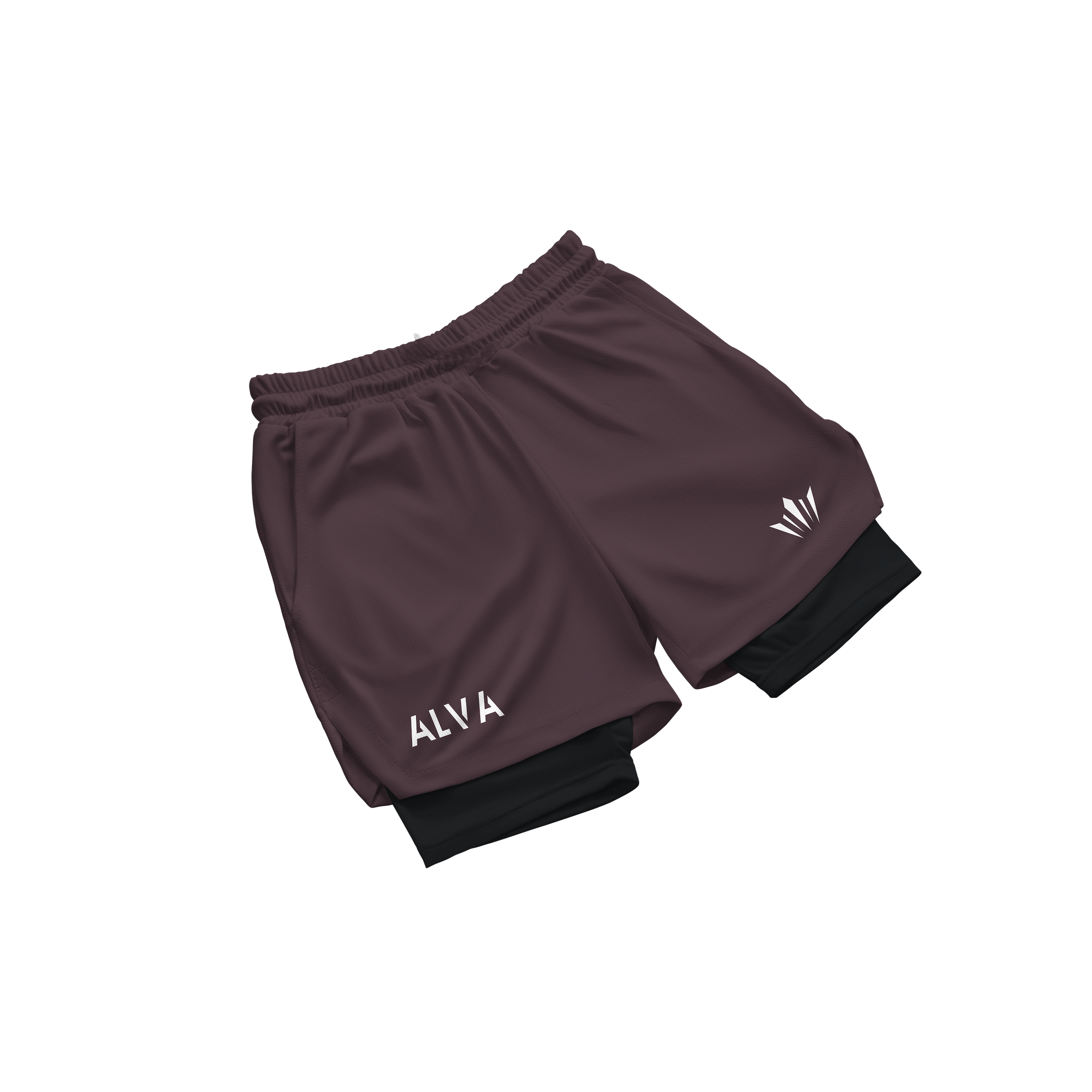 featherlite Liner Short - Merlot