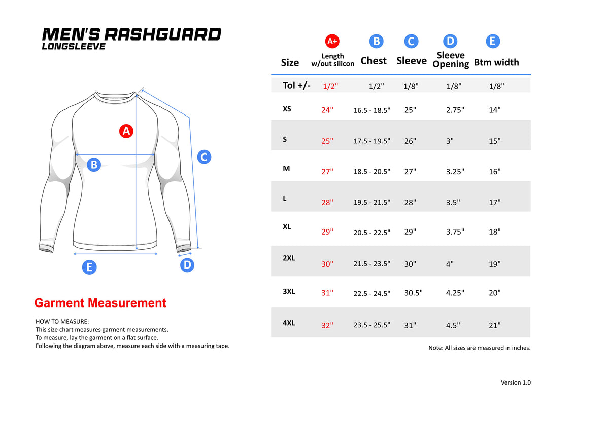 Adamas Jiu Jitsu Academy LS Rashguard - Black