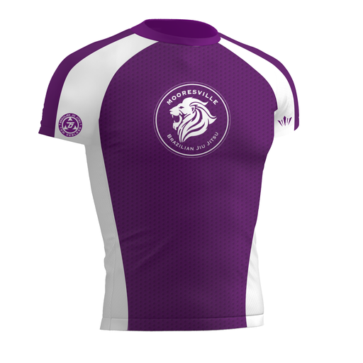 Mooresville BJJ Ranked Rashguard - Purple