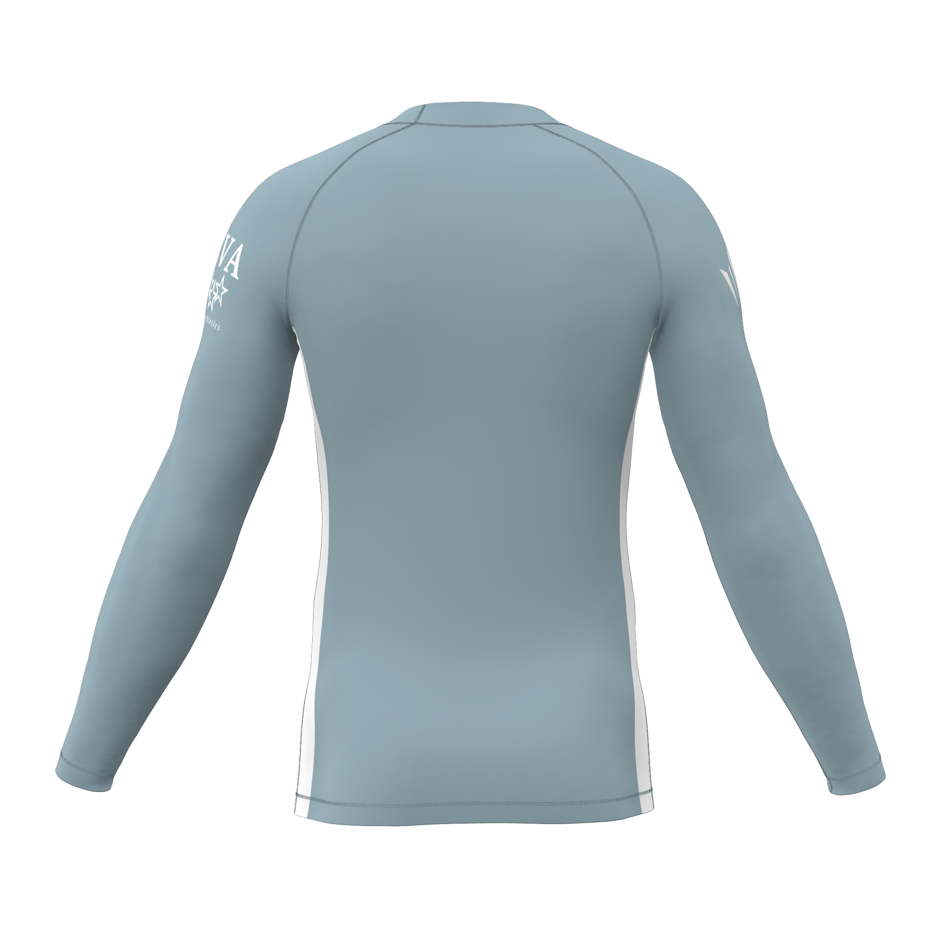 Pewter Blue L/S Rashguard
