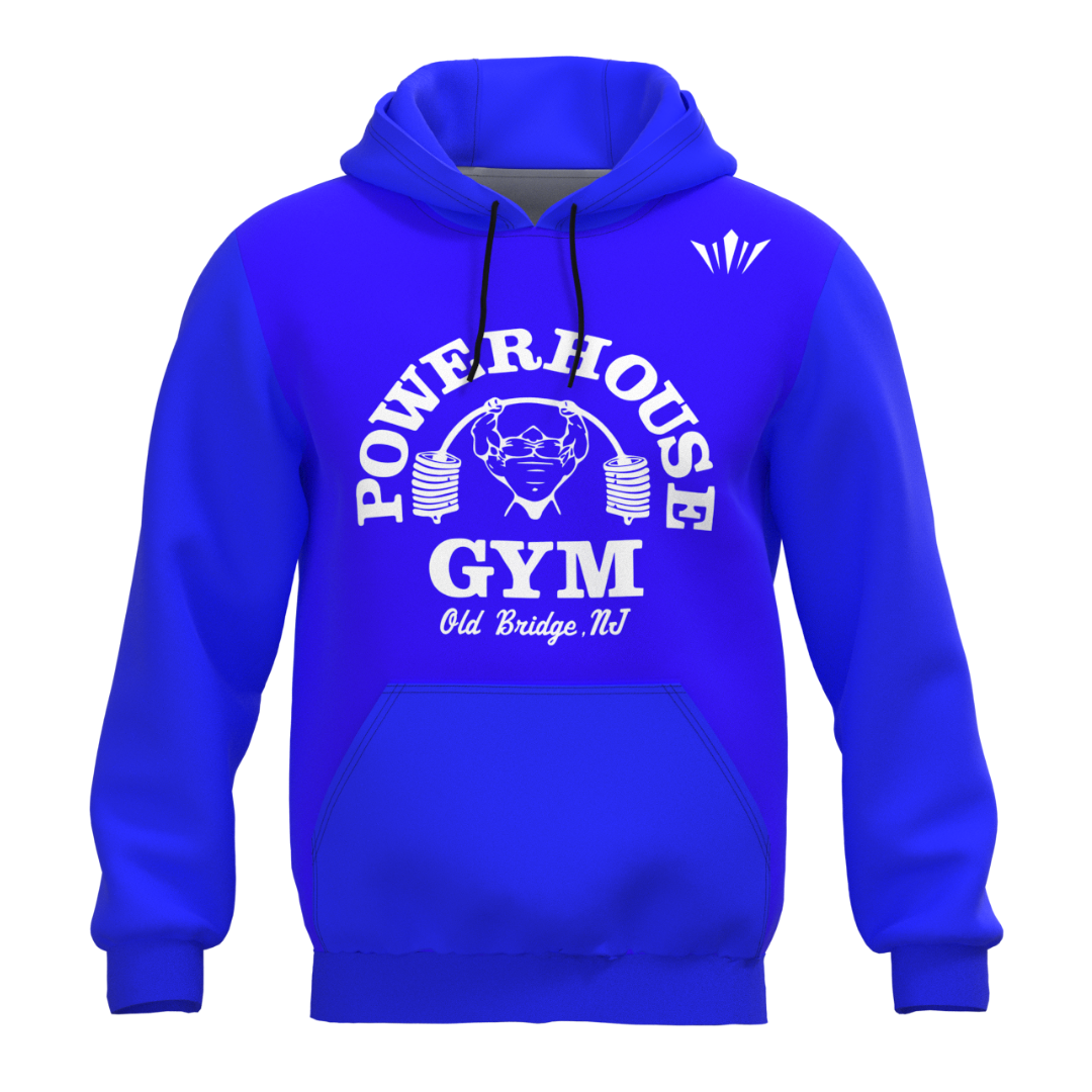 Powerhouse Hoodie - Neon Blue