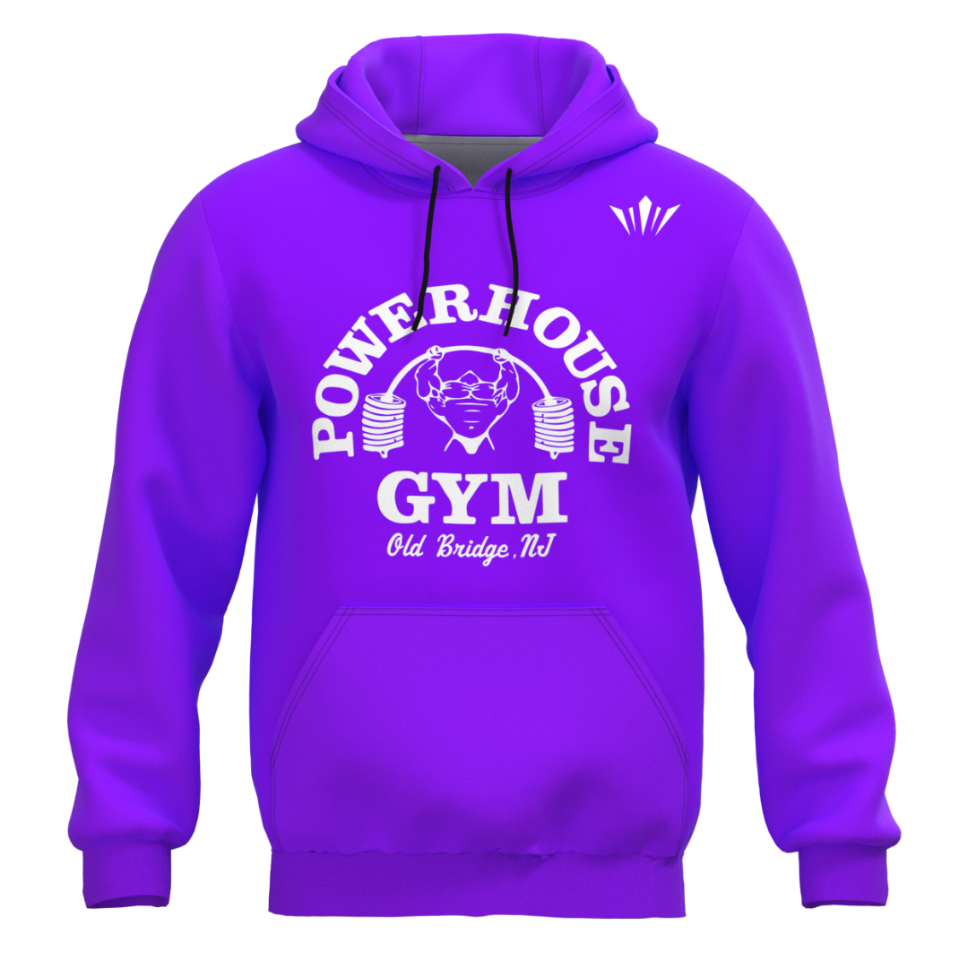 Powerhouse Hoodie Neon Purple – Alva Fitness - Main Image