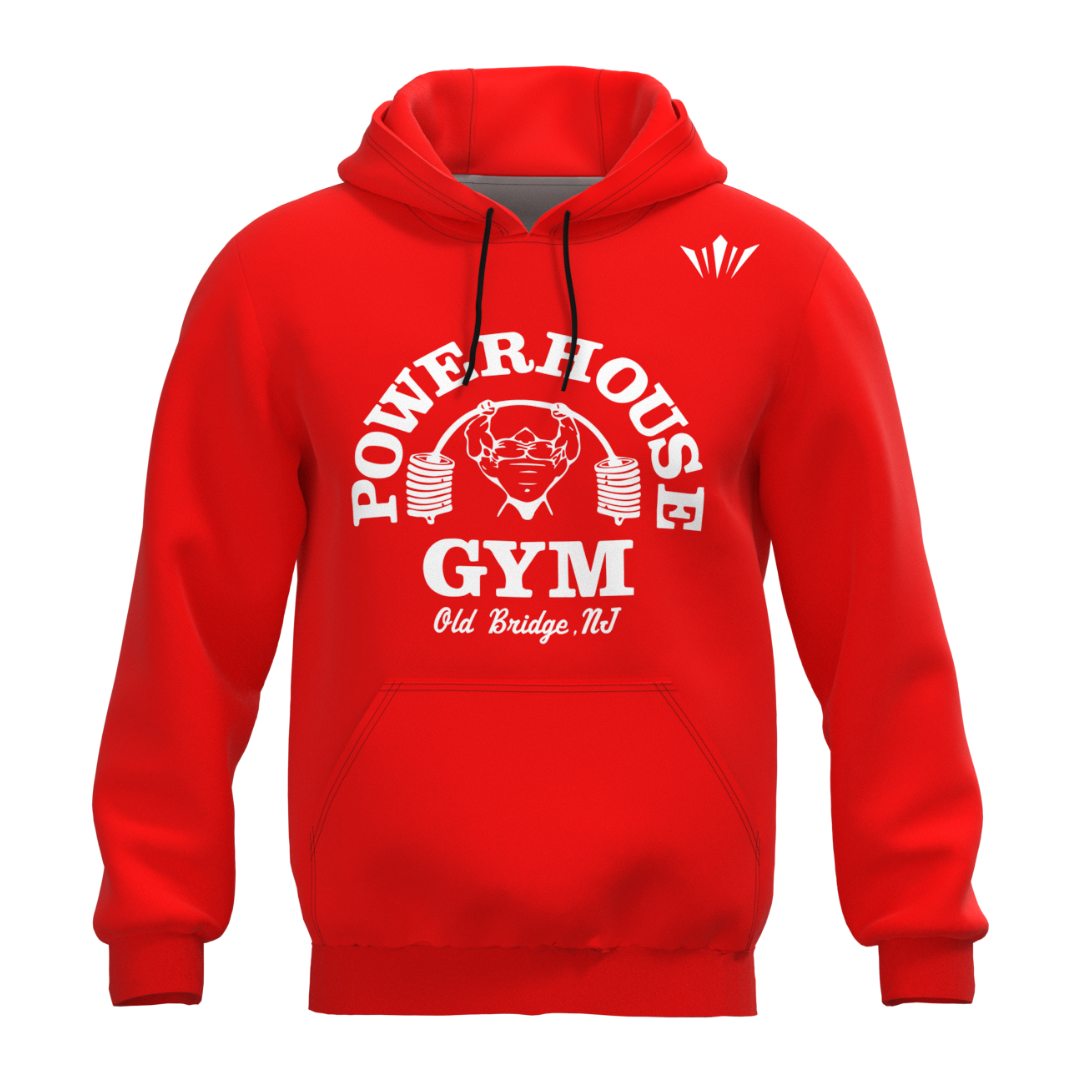 Powerhouse Hoodie - Neon Red