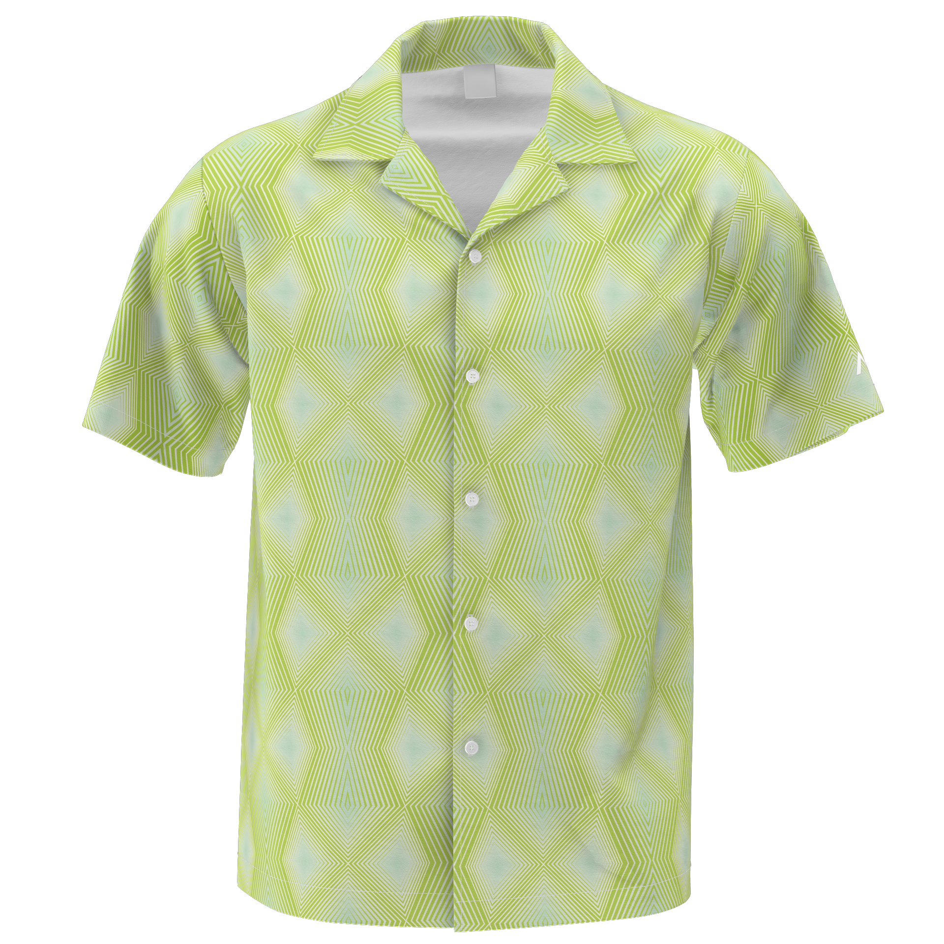 Lime Green - Button Down Shirt