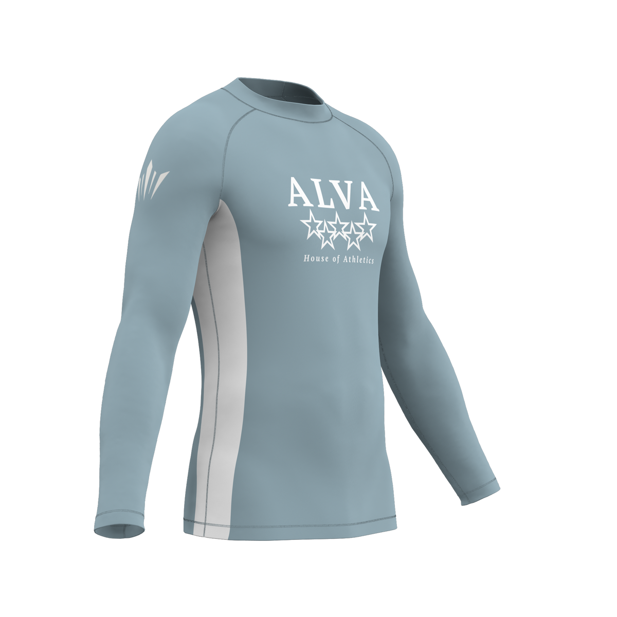 Pewter Blue L/S Rashguard