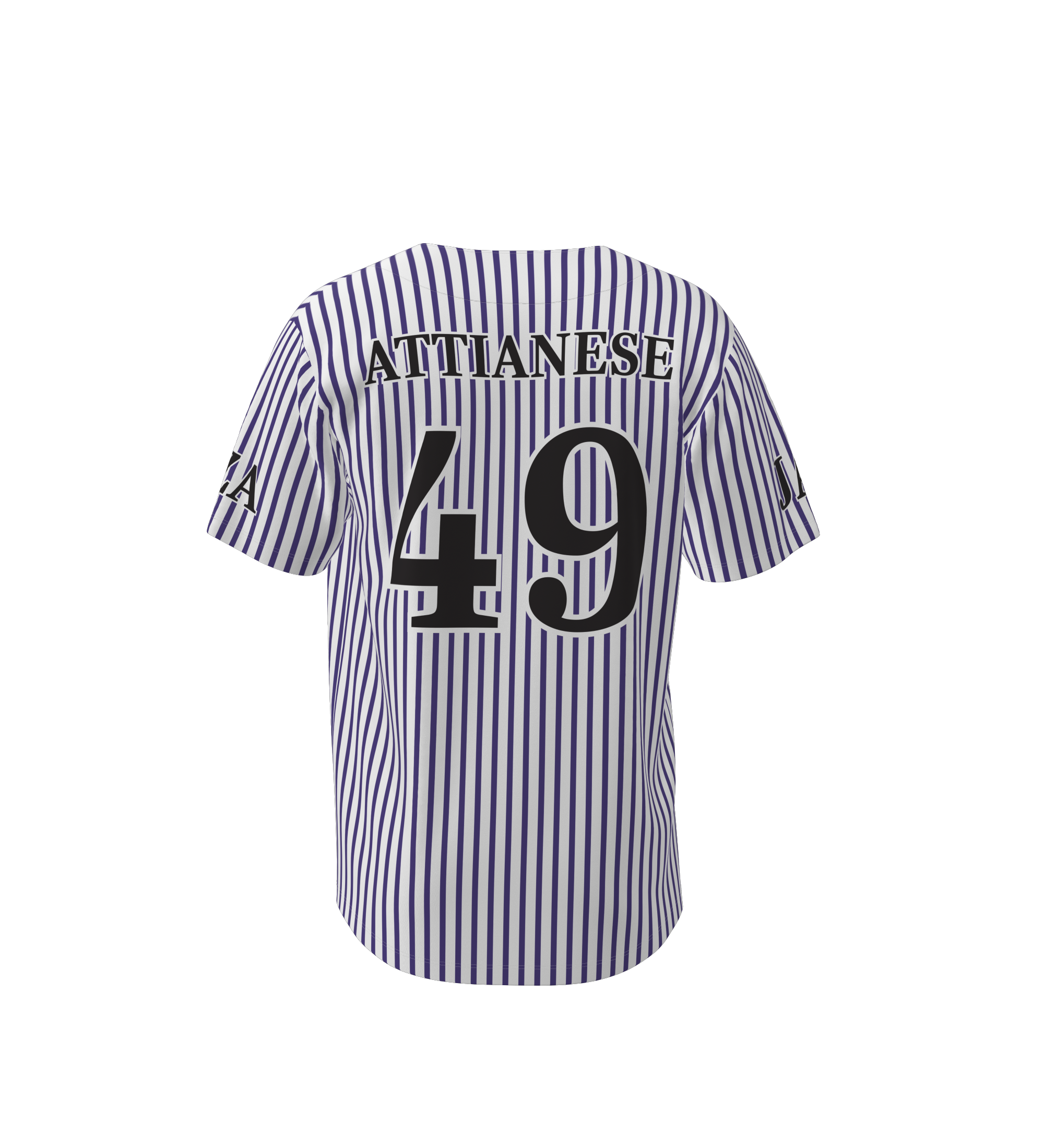 Z&J Baseball Jersey - Pinstripes
