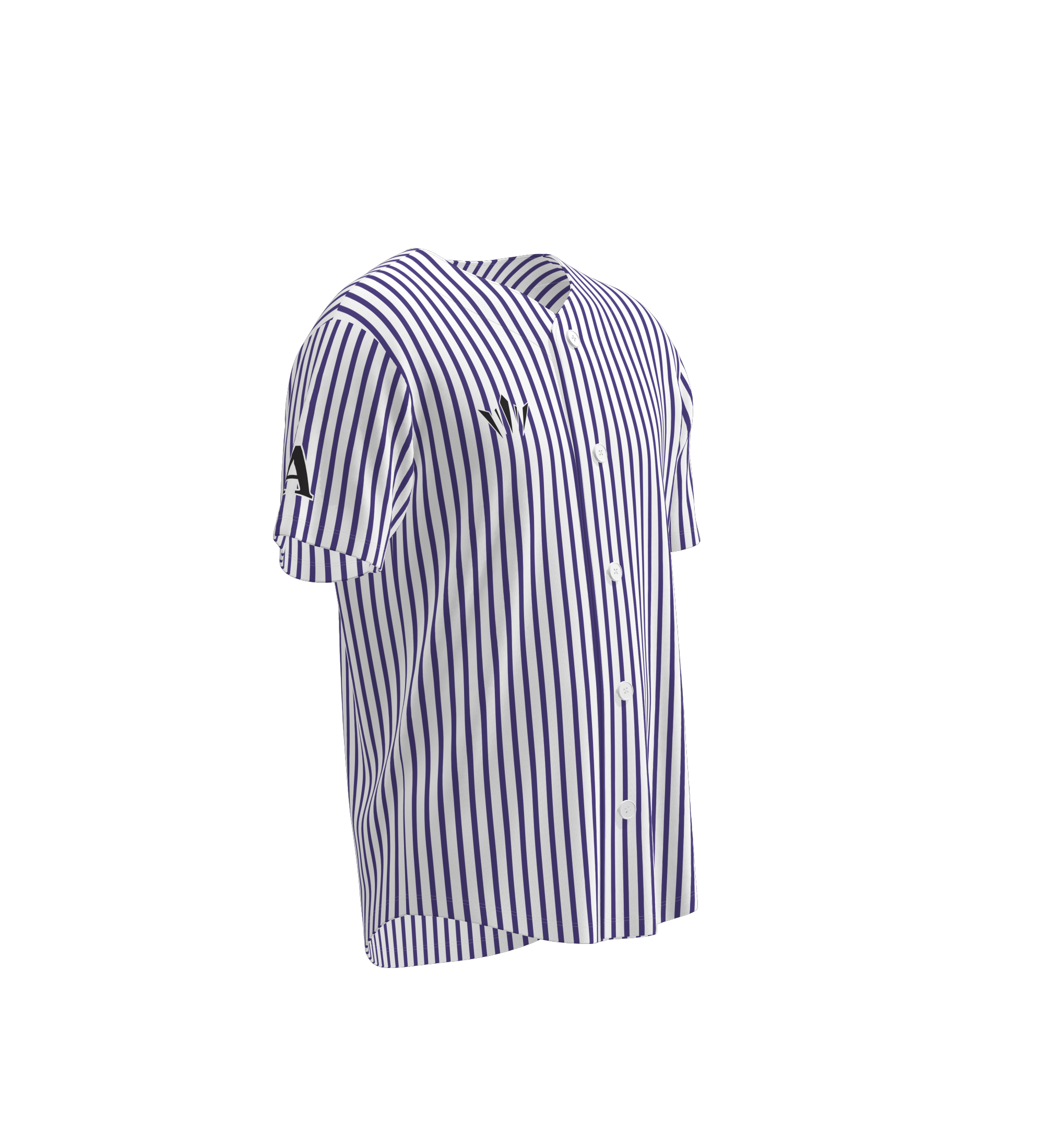 Z&J Baseball Jersey - Pinstripes