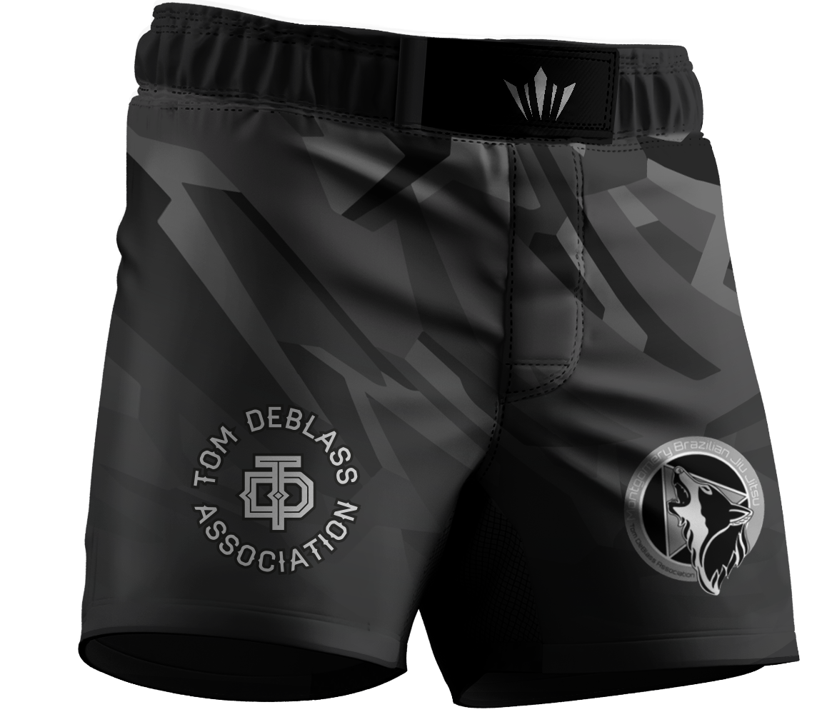 Montgomery Ranked BJJ Shorts - Black