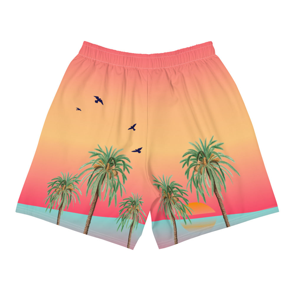 Tropical Sunrise - Athlete Shorts
