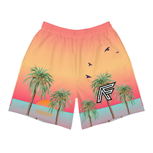 Tropical Sunrise - Athlete Shorts