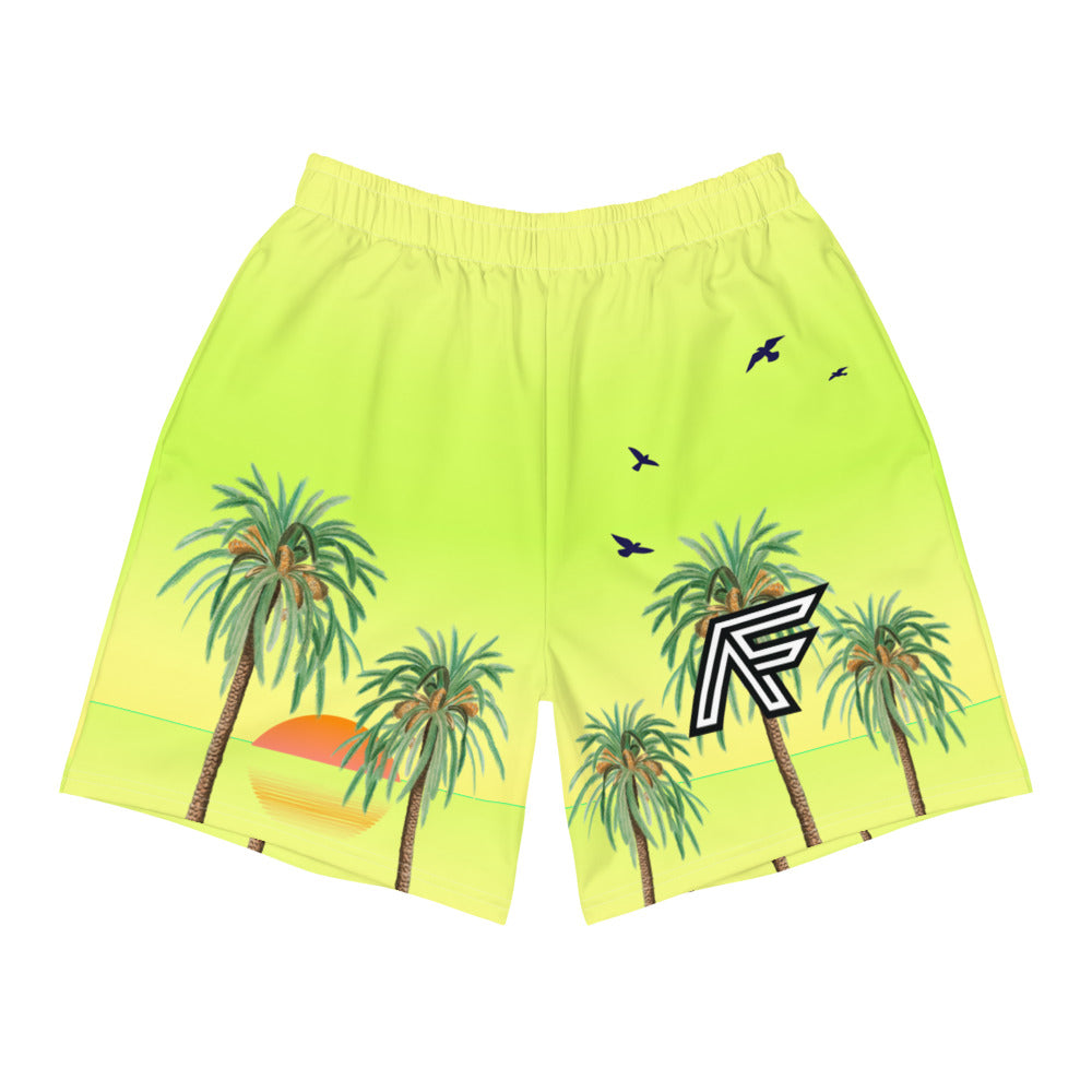 Fluorescent Green - Athlete Shorts