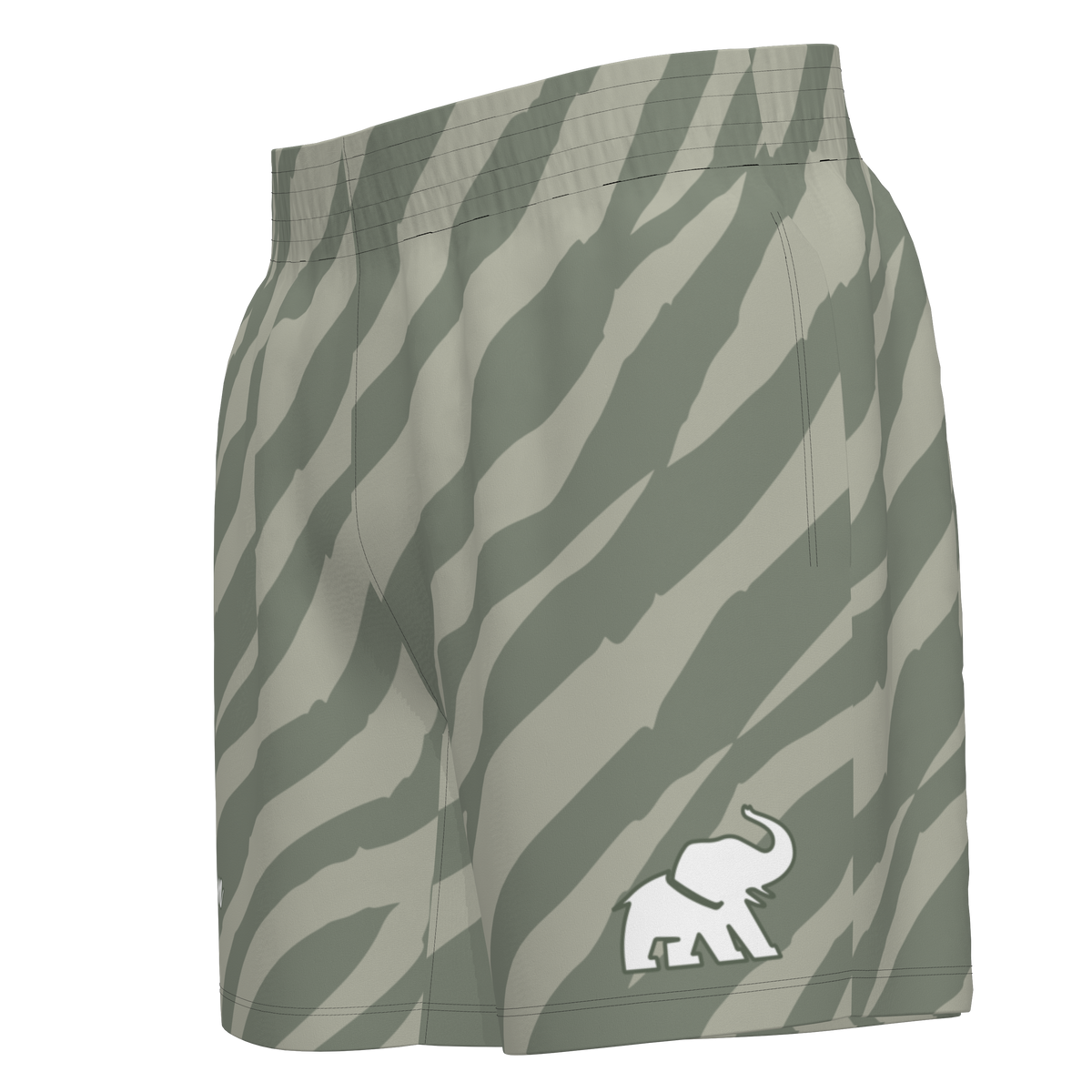 Kingdom Mesh Shorts - Green Tiger