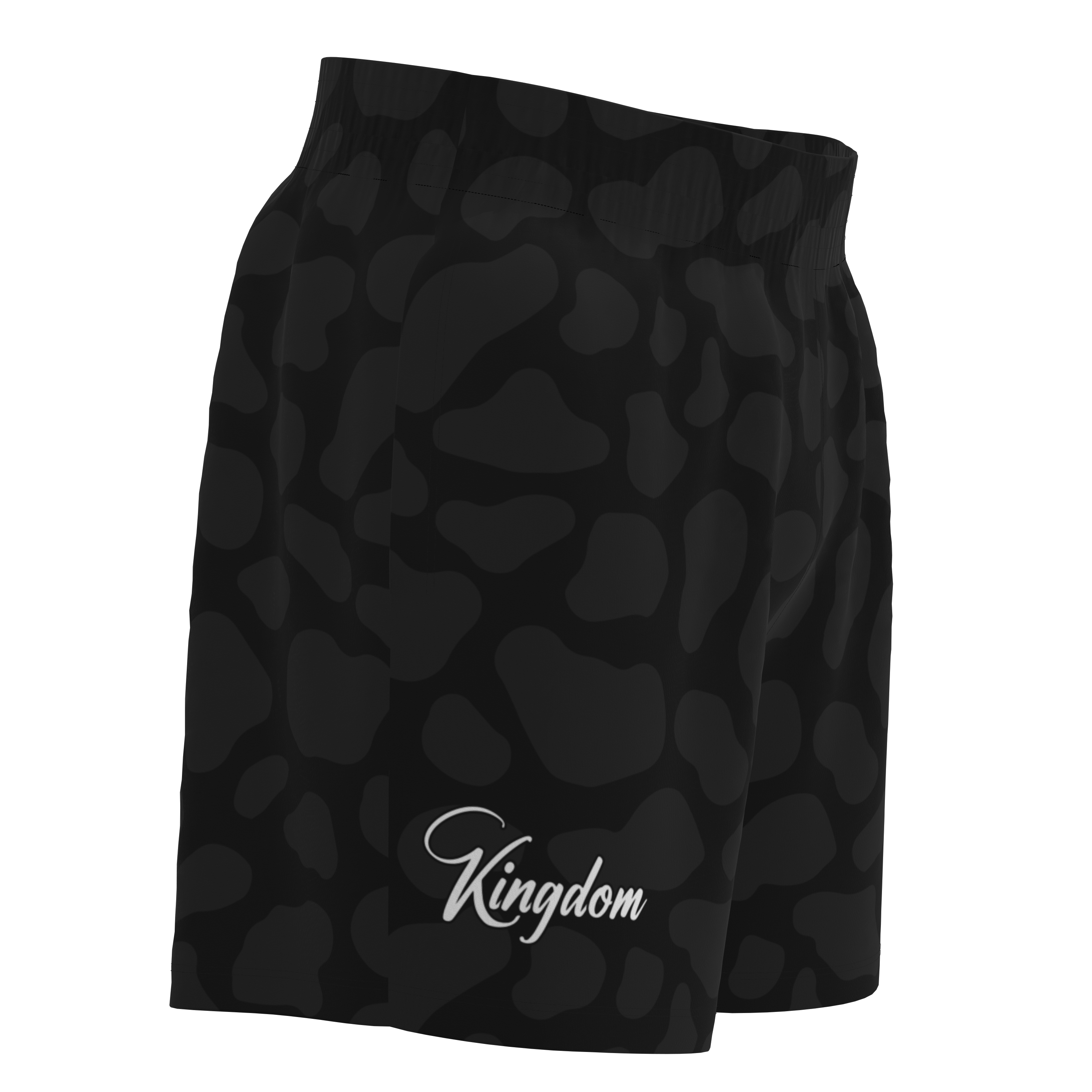 Kingdom Mesh Shorts - Black Leopard