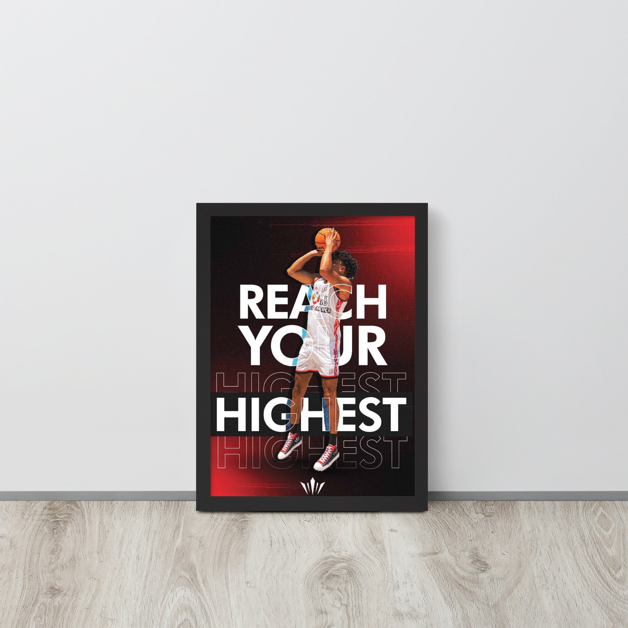 Reach Your Highest v1 Framed Poster