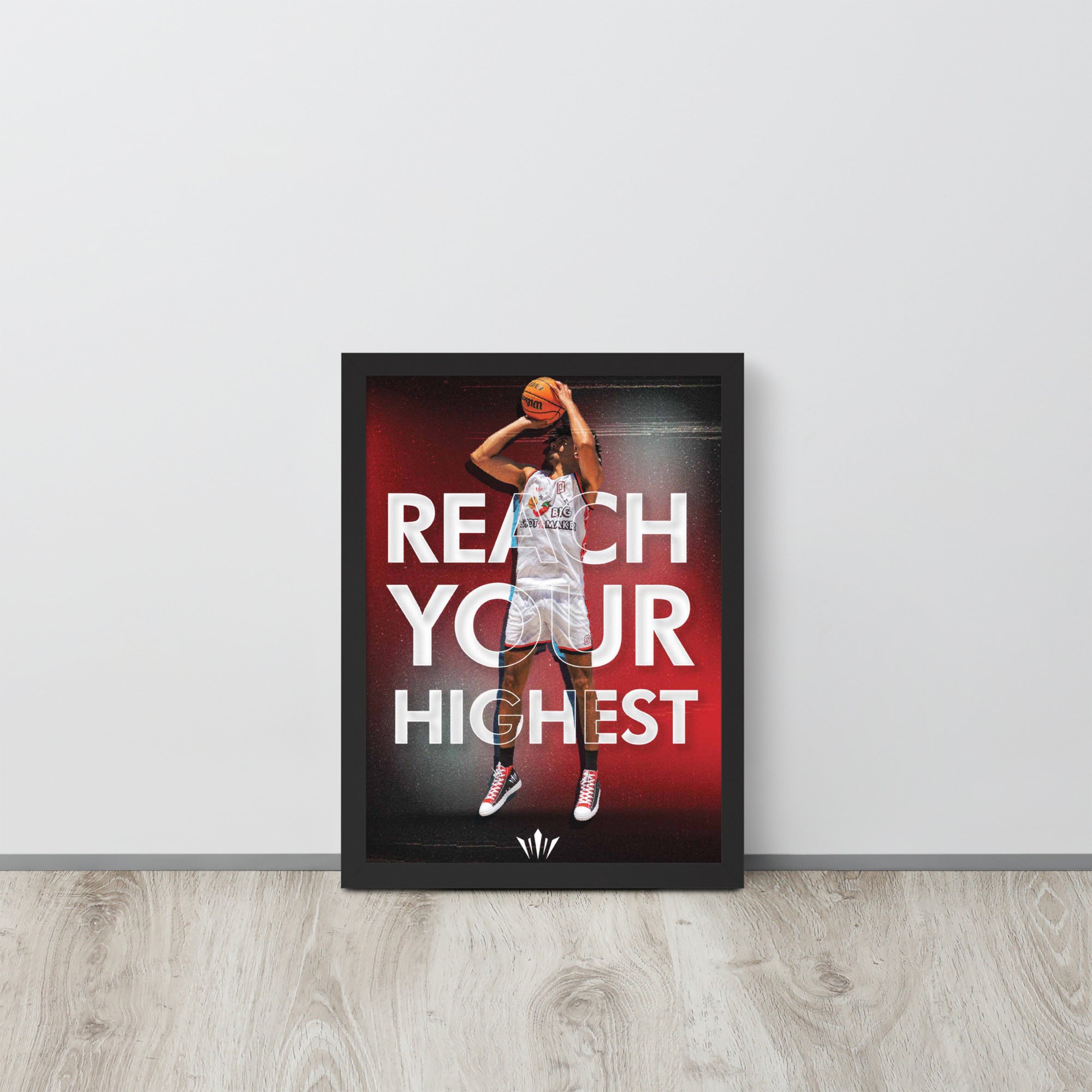 Reach Your Highest v2 Framed poster