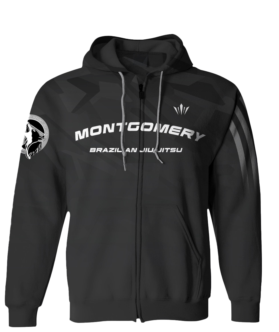 Montgomery BJJ Camo Zip Hoodie