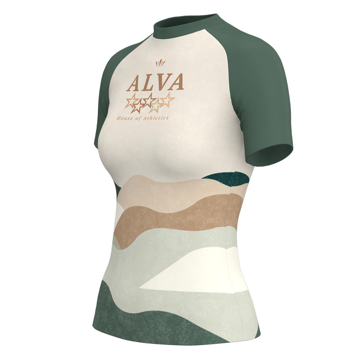 Women's Miner Green Rashguard