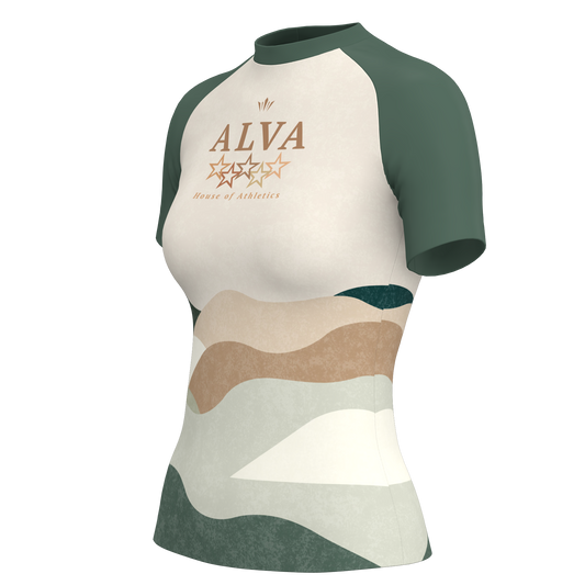Women's Miner Green Rashguard