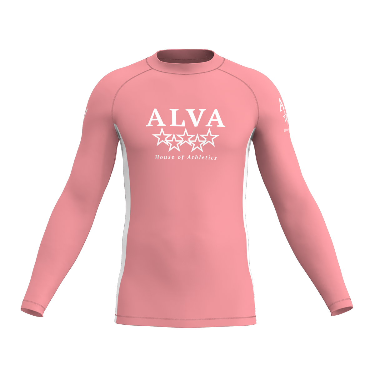 Salmon Pink L/S Rashguard