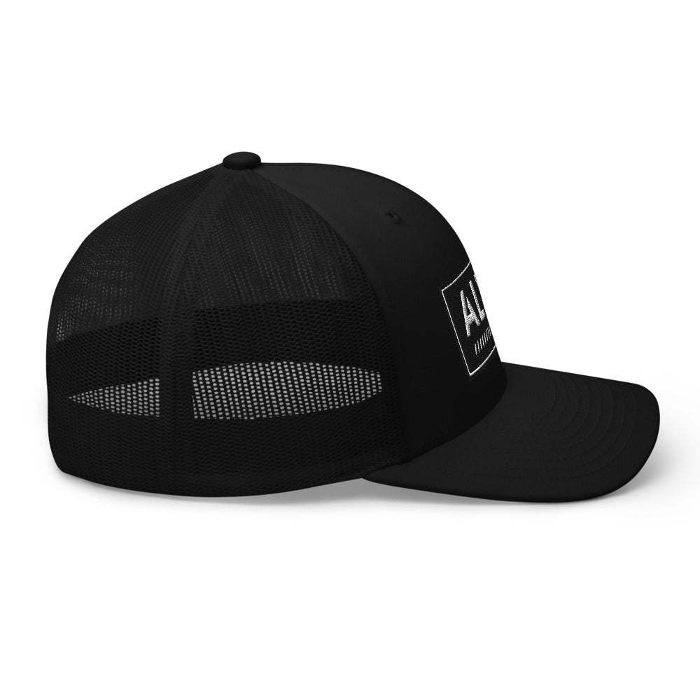 Signature Trucker Cap Black
