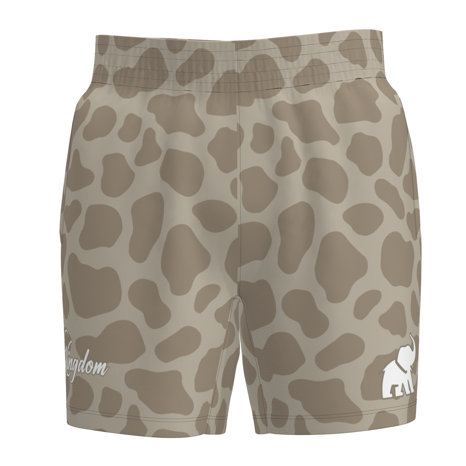 Kingdom Mesh Shorts - Giraffe Print