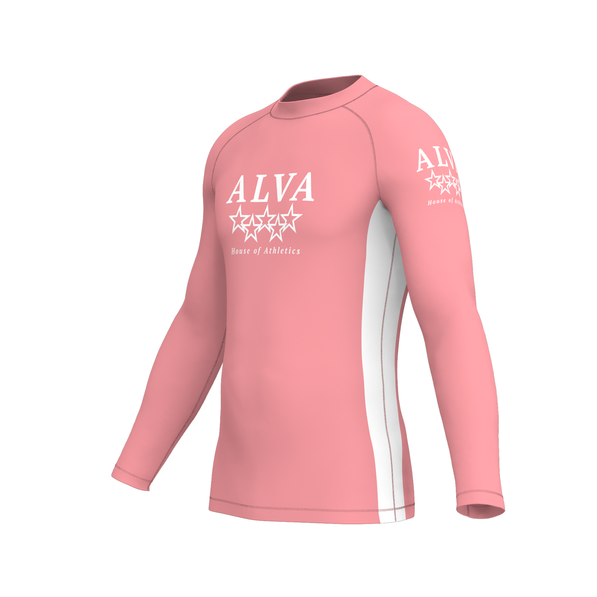 Salmon Pink L/S Rashguard