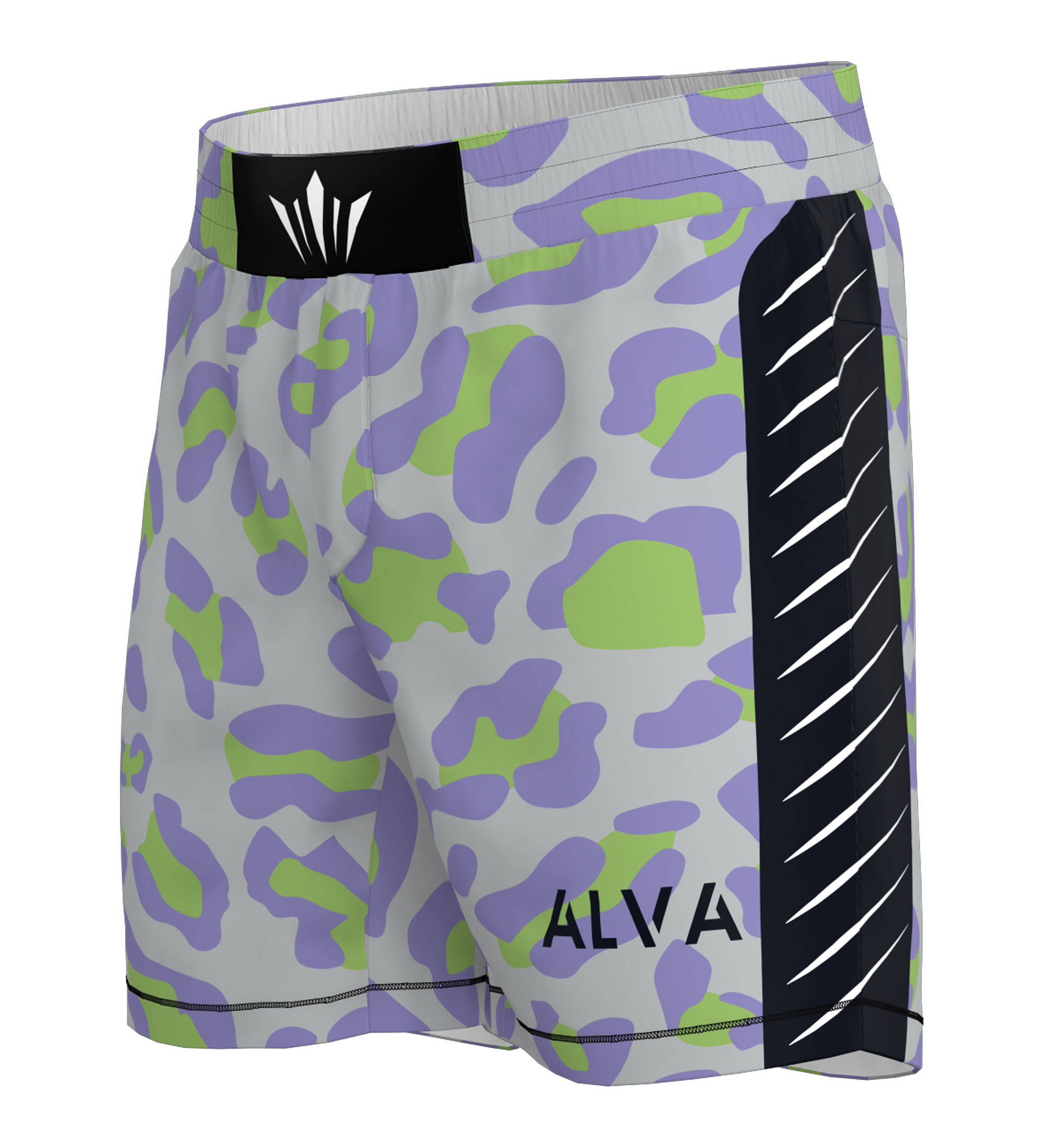 Neon Dust Cheetah BJJ Shorts