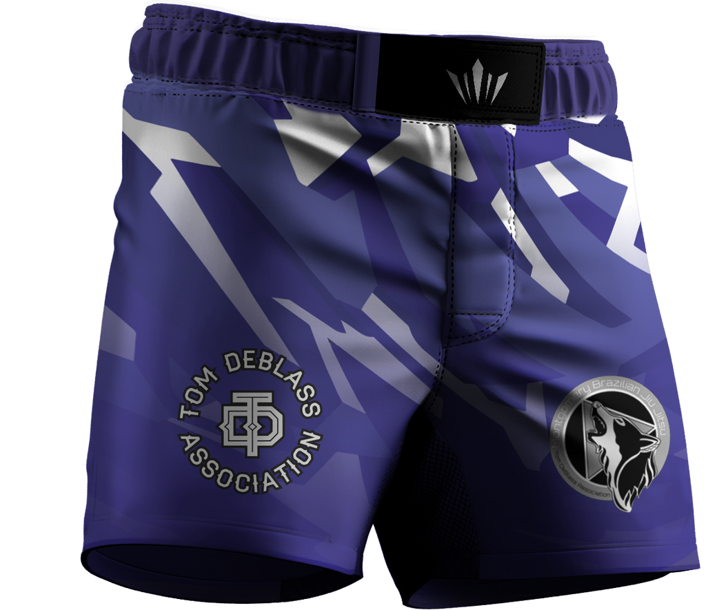 Montgomery Ranked BJJ Shorts - Purple