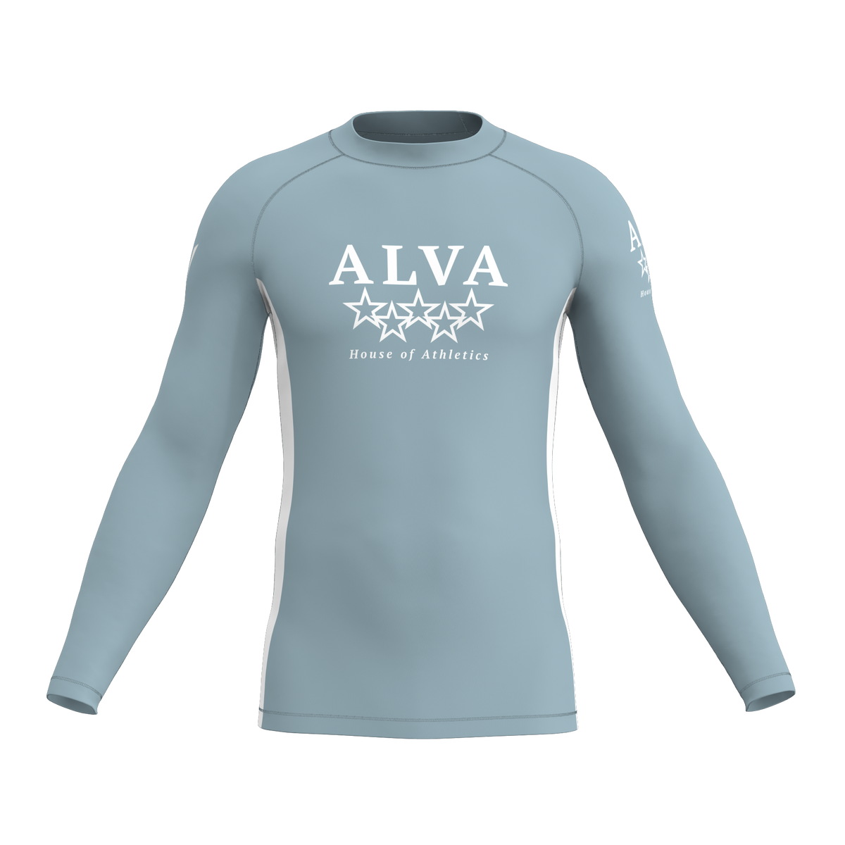 Pewter Blue L/S Rashguard