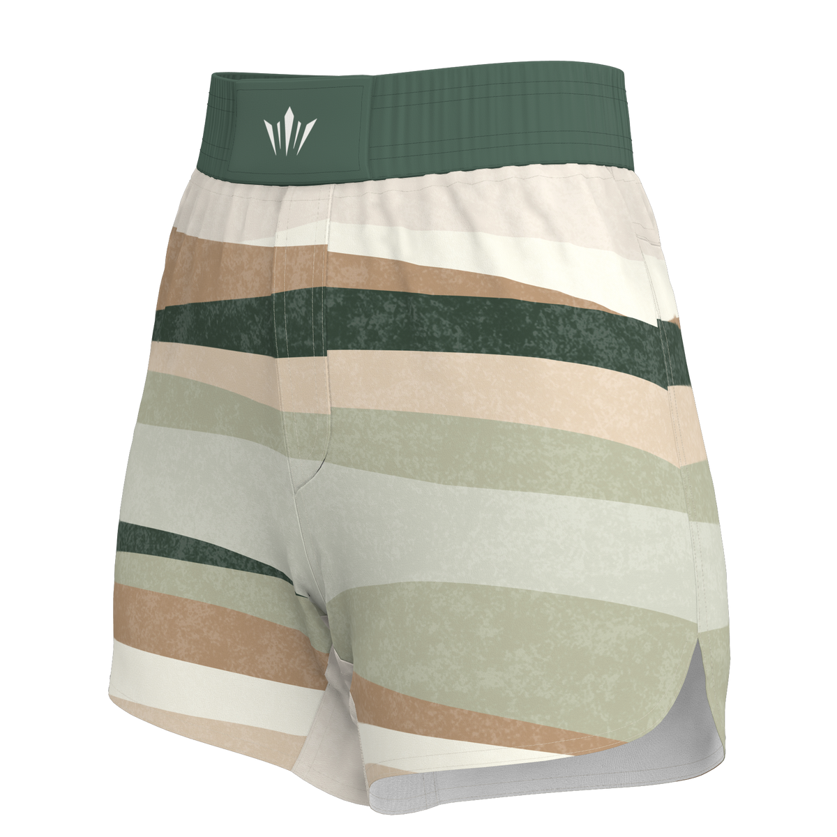 Womens Miner Green BJJ Shorts