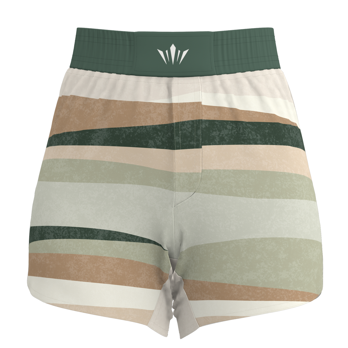 Womens Miner Green BJJ Shorts