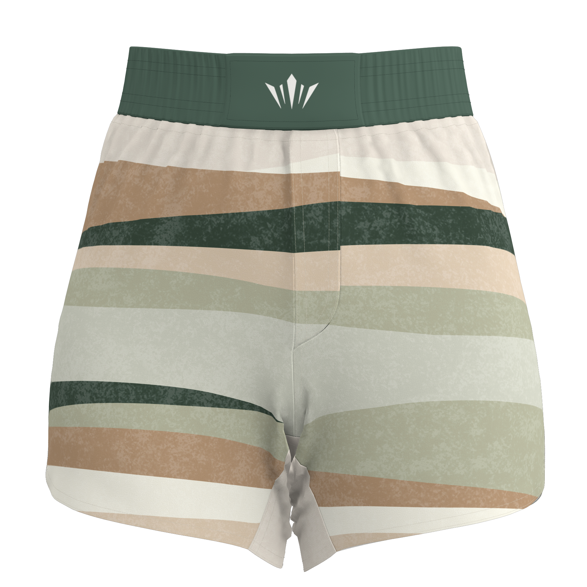 Womens Miner Green BJJ Shorts